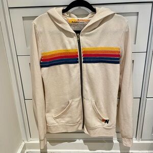 Aviator Nation 5 Stripe Hoodie